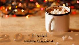  Presentation with happy new year - Audience pleasing slides consisting of vibrant beautiful firework - 2015 happy new year greeting backdrop and a gold colored foreground