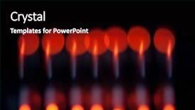  Presentation with blurred bokeh - Cool new PPT theme with vibrant beautiful firework - abstract bokeh candles magic colorful backdrop and a  colored foreground