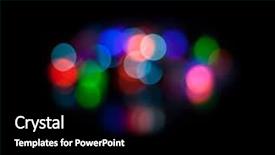  Presentation with blurred bokeh - Presentation theme enhanced with vibrant beautiful firework - abstract bokeh magic colorful blurred background and a  colored foreground