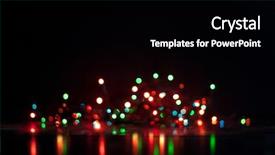  Presentation with blurred bokeh - Presentation design consisting of vibrant beautiful firework - abstract bokeh magic colorful blurred background and a  colored foreground