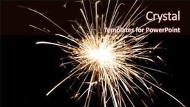  Presentation with black yellow - Slides with vibrant beautiful firework - yellow sparkler holiday background background and a wine colored foreground
