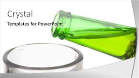  Presentation with getting better - Theme consisting of vibrant-beer-pouring-in-monochrome background and a white colored foreground