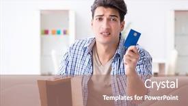  Presentation with history empty tomb of jesus - Beautiful theme featuring victim services - man receiving empty parcel backdrop and a  colored foreground