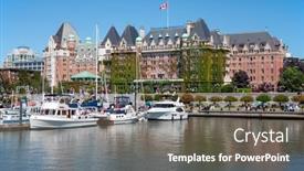  Presentation with british columbia canada - Amazing slide set having victoria-british-columbia-canada-july backdrop and a gray colored foreground