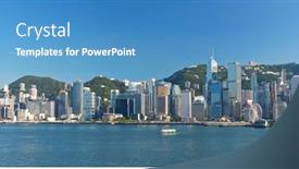  Presentation with hong kong city day - 