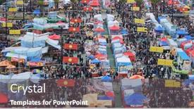  Presentation with chinese new year lunar - Slides featuring victoria-park-hong-kong-14 background and a dark gray colored foreground