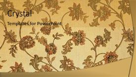  Presentation with victorian - PPT layouts with victorian style - abstract vintage background background and a gold colored foreground