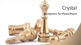  Presentation with queen chess - Slides with victorious queen background and a  colored foreground