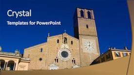  Presentation with science interstellar spaceship dome - Audience pleasing presentation theme consisting of victory jesus - romanic cathedral dome backdrop and a navy blue colored foreground