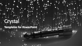  Presentation with fiber optics - Colorful slides enhanced with video abstract electric - fiber optics background with lots backdrop and a dark gray colored foreground