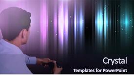  Presentation with holding hands - Slides enhanced with video background purple - digital composite of hands holding background and a wine colored foreground