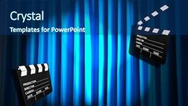  Presentation with movie curtain - Amazing presentation theme having preflight checklist - front of a commercial airline backdrop and a seafoam green colored foreground.