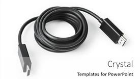  Presentation with video background - Amazing presentation having video-hdmi-cable-isolated backdrop and a white colored foreground