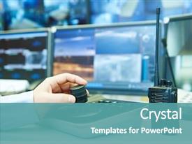Video Monitoring Surveillance Security System PPT template 94 ...
