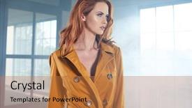  Presentation with film - PPT theme enhanced with video stars - film scene with a mysterious background and a red colored foreground