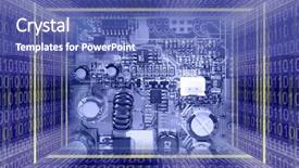  Presentation with information technology - Theme consisting of womens hand with cigarette milty color background background and a coral colored foreground