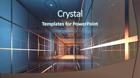  Presentation with interior - Audience pleasing slide deck consisting of vidrio - interior of a modern office backdrop and a  colored foreground