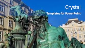  Presentation with view of colonial architecture - Audience pleasing slides consisting of vienna austria - cityscape architecture background backdrop and a  colored foreground