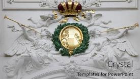  Presentation with vienna - Audience pleasing presentation consisting of vienna-austria-december-10-emperors backdrop and a light gray colored foreground