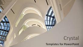  Presentation with university library - PPT theme featuring vienna-austria-january-15-2018 background and a light gray colored foreground