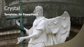  Presentation with vienna - Beautiful slides featuring vienna-austria-october-10-angel backdrop and a dark gray colored foreground