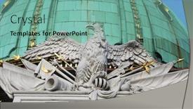  Presentation with vienna - PPT theme with vienna-austria-october-10-architectural background and a seafoam green colored foreground