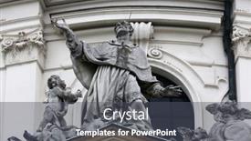  Presentation with vienna - Audience pleasing presentation design consisting of vienna-austria-october-10-architectural backdrop and a dark gray colored foreground