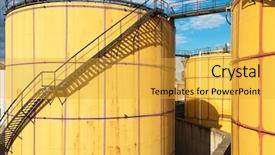  Presentation with area - Colorful PPT layouts enhanced with vienna city background - industrial area in wien backdrop and a  colored foreground