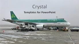  Presentation with airbus - Colorful presentation theme enhanced with vienna-january-29-2017 backdrop and a sky blue colored foreground