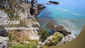  Presentation with peninsula plateau - Amazing slide set having vierge crozon peninsula finistere brittany backdrop and a  colored foreground