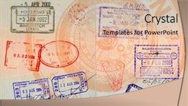  Presentation with hong kong china - Slides enhanced with vietnam stamps on french passport background and a lemonade colored foreground