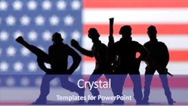  Presentation with vietnam war - Presentation design with vietnam war - american soldier background and a ocean colored foreground