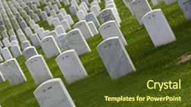  Presentation with virginia - Colorful theme enhanced with vietnam war - arlington national cemetery in arlington backdrop and a tawny brown colored foreground