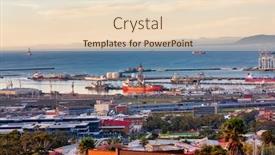  Presentation with cape town south africa - Amazing theme having view-from-above-over-cape backdrop and a lemonade colored foreground