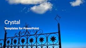  Presentation with granada - Colorful presentation enhanced with view from albaicin in andalusia backdrop and a  colored foreground