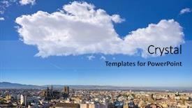  Presentation with granada - Amazing presentation having view from albaicin in andalusia backdrop and a  colored foreground