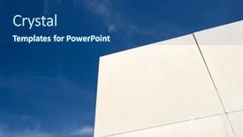  Presentation with blue marble - Presentation featuring view-from-below background and a ocean colored foreground