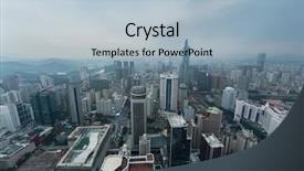  Presentation with football field - PPT theme having view from panglin plaza shenzhen background and a  colored foreground