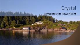  Presentation with scandinavia - Presentation theme enhanced with view-from-the-board background and a light blue colored foreground