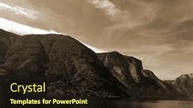  Presentation with scandinavia - Presentation design enhanced with view-from-the-board background and a  colored foreground