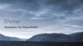  Presentation with scandinavia - Slide deck having view-from-the-board background and a  colored foreground