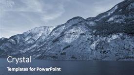  Presentation with scandinavia - PPT layouts consisting of view-from-the-board background and a ocean colored foreground