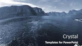  Presentation with scandinavia - Slide set with view-from-the-board background and a  colored foreground