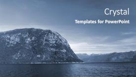  Presentation with scandinavia - Presentation theme enhanced with view-from-the-board background and a ocean colored foreground