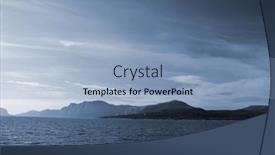  Presentation with scandinavia - Slide deck featuring view-from-the-board background and a light blue colored foreground