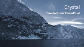  Presentation with scandinavia - Presentation design enhanced with view-from-the-board background and a ocean colored foreground