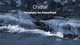  Presentation with scandinavia - Presentation theme with view-from-the-board background and a tawny brown colored foreground