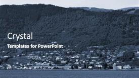  Presentation with scandinavia - PPT layouts having view-from-the-board background and a  colored foreground