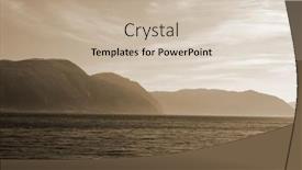  Presentation with scandinavia - Presentation theme enhanced with view-from-the-board background and a soft green colored foreground