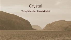  Presentation with scandinavia - PPT layouts consisting of view-from-the-board background and a lemonade colored foreground